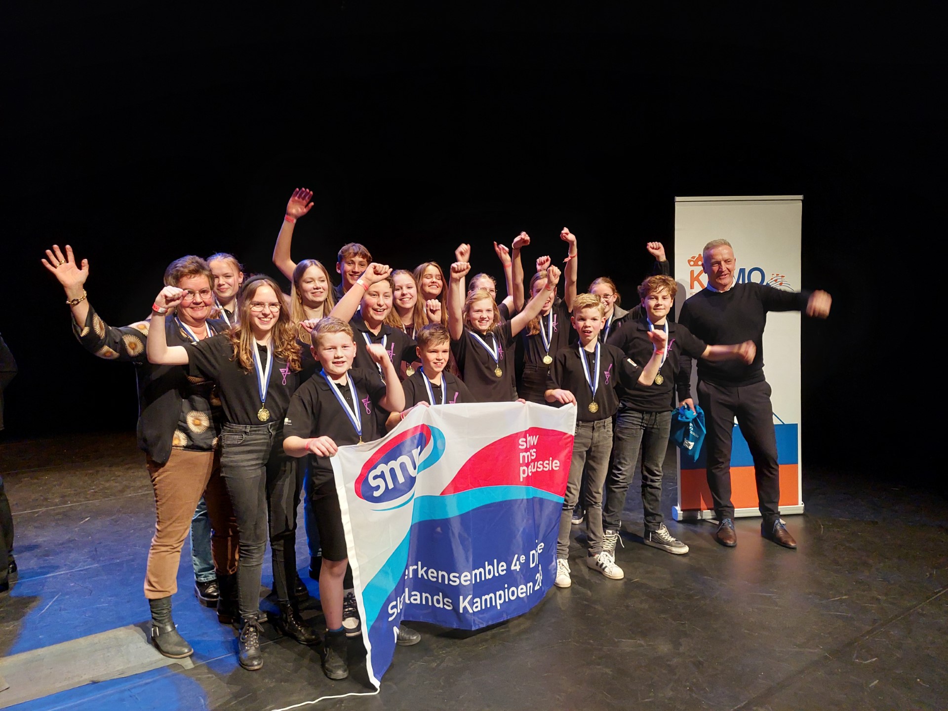 B- Slagwerkensemble Elspeet Nederlands Kampioen. - Elspeet.nu