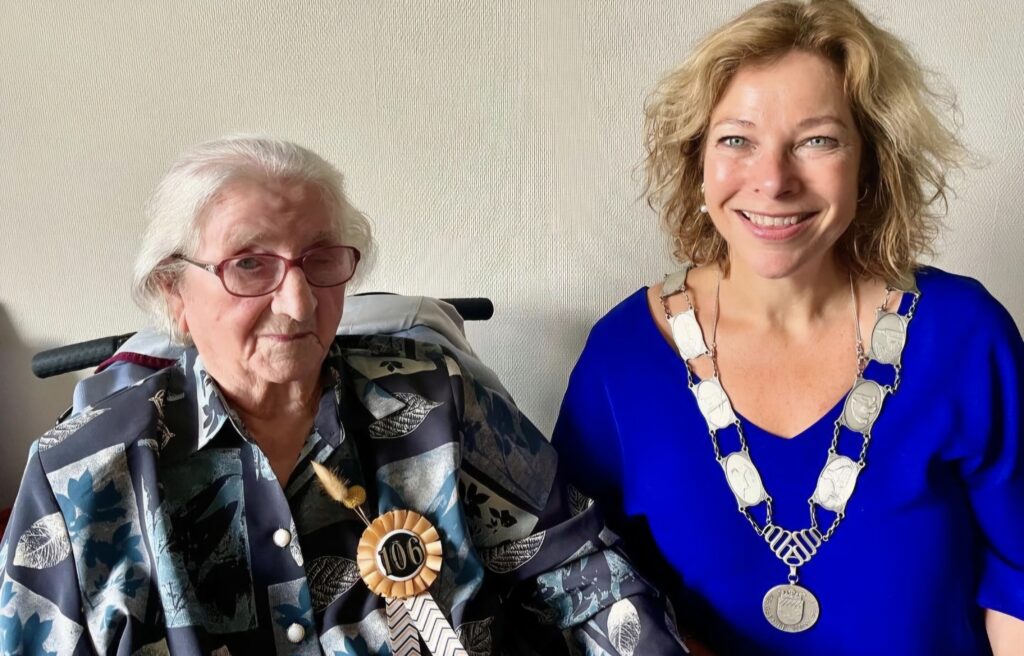 Mevrouw van de Ridder 106 jaar! - Elspeet.nu